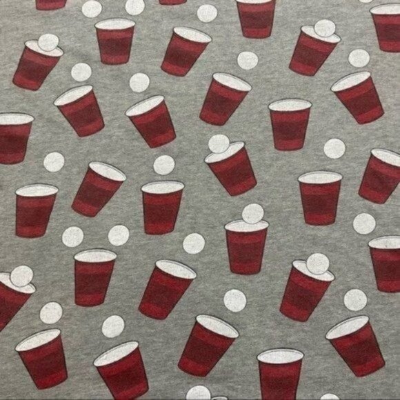 SUPER Massive Beer Pong Gray XL T-Shirt Tee - Picture 3 of 5